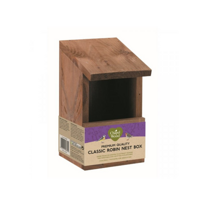 Robin Classic Nest Box - FSC Certified Wooden Birdhouse