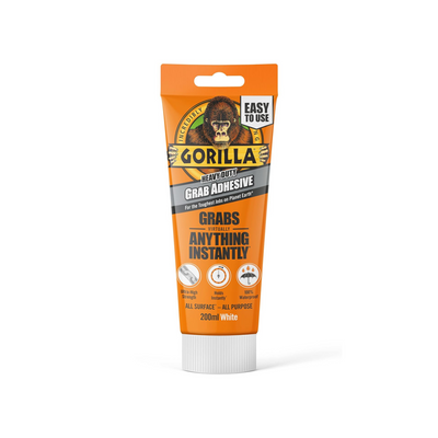 Gorilla - Grab Adhesive 200ml White