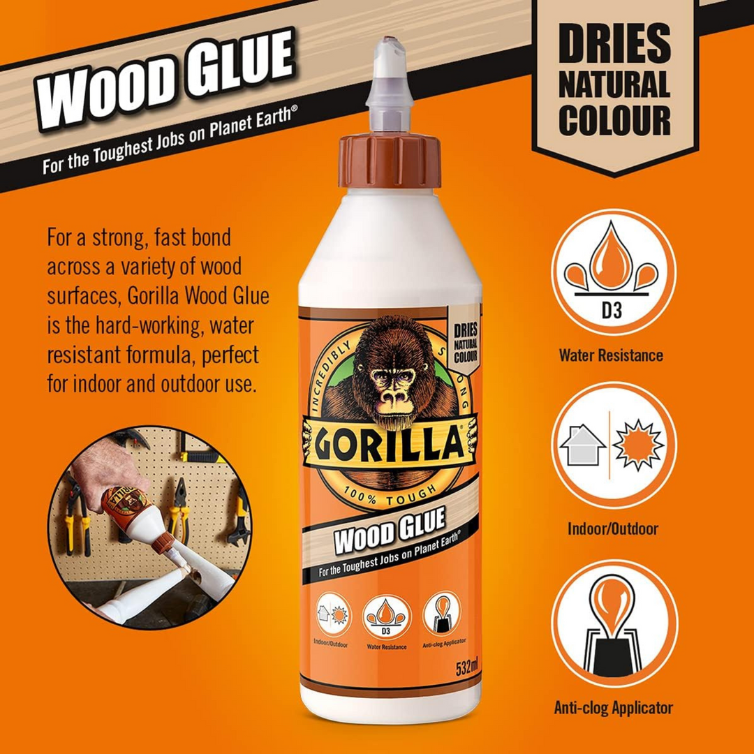 Gorilla - Wood Glue 118ml