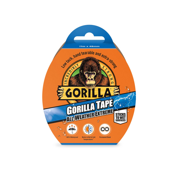 Gorilla Tape All Weather Extreme Black 48mm x 11m