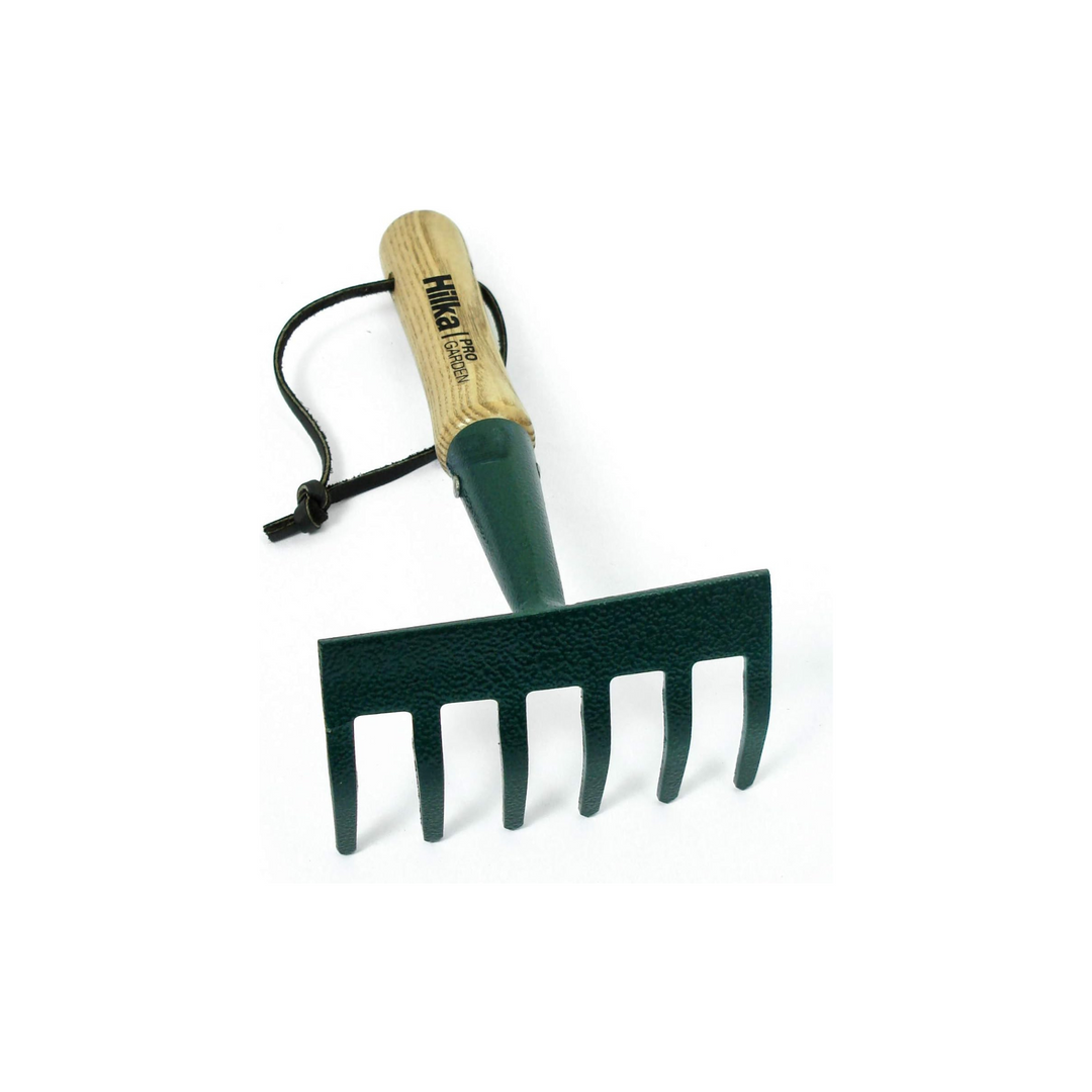 Small Landscape Rake Hilka Small Hand Garden Rake - Metal Soil Rake – Fixings Direct