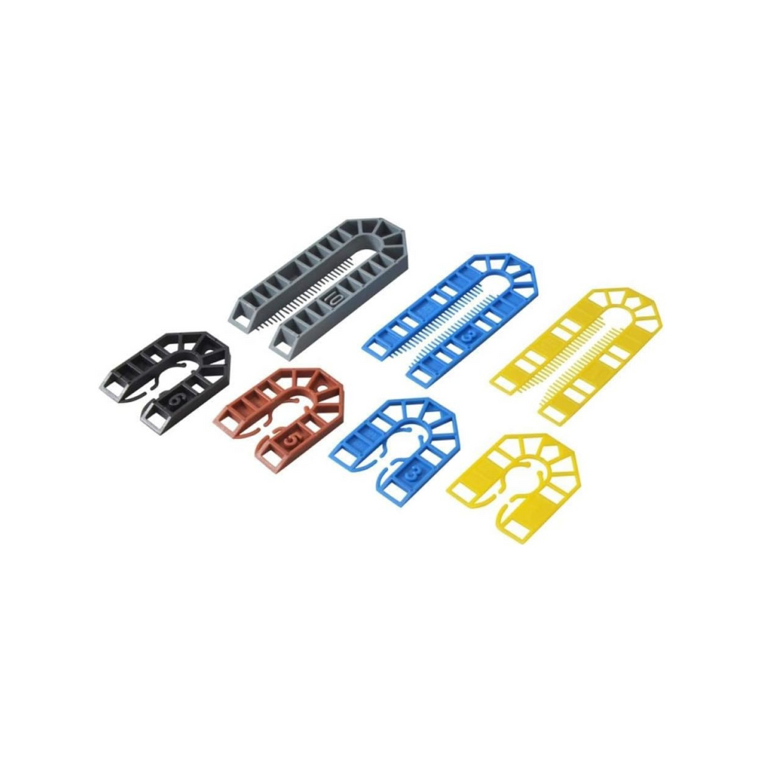 Broadfix Shims - Assorted Flat Packers U-Shaped Shims - Bag of 200