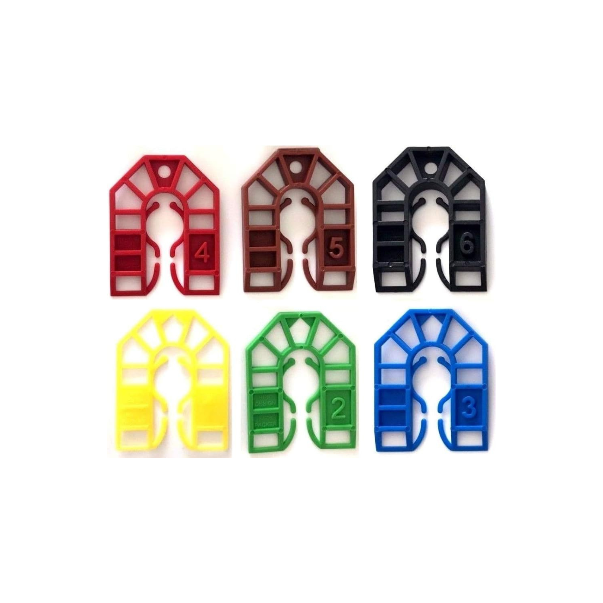 Broadfix Shims - Small Packers U-Shaped Shims - 55 x 43mm (2.17