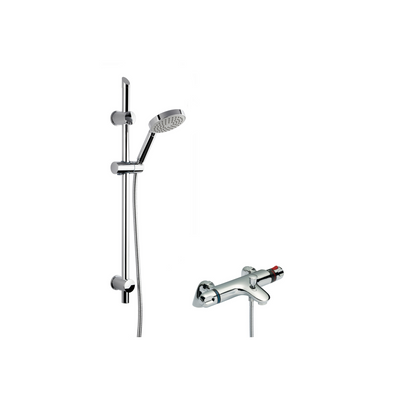 James Parker - Shower Thermostatic Mixers & Single Function Slide Rail Shower Kit