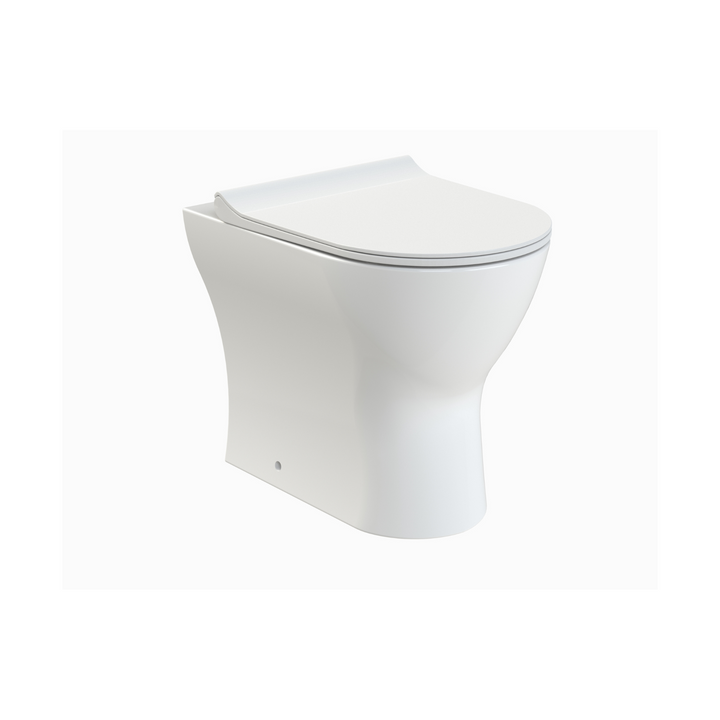 James Parker - Zeus Soft Close Seat Toilet - Back To Wall Pan