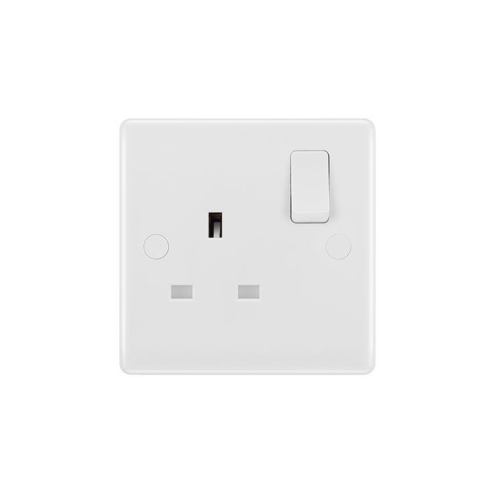 BG Electrical - Single Light Switch Double Pole BG Plug Sockets