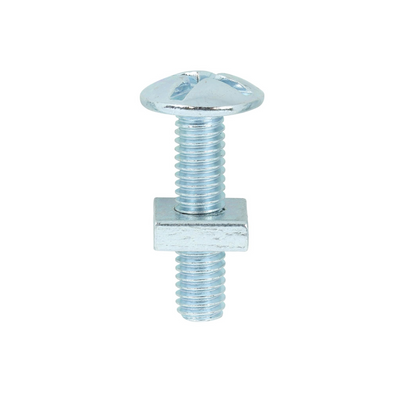 Roofing Bolts and Nuts Screws with Washers, Fastener for Flat Roof Sheeting and Roof Repair - M5,M6,M8 Multipacks