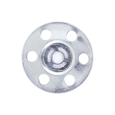 Metal Insulation Discs – Plasterboard Fasteners Backer Board Washer Fixings for Plaster board & Backer Board Support