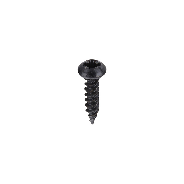 Timco Blackjax Round Head Wood Screws – Twin Thread Dome Screws for Carpentry Fastener – Self Tapping Screws – Available in multi Sizes