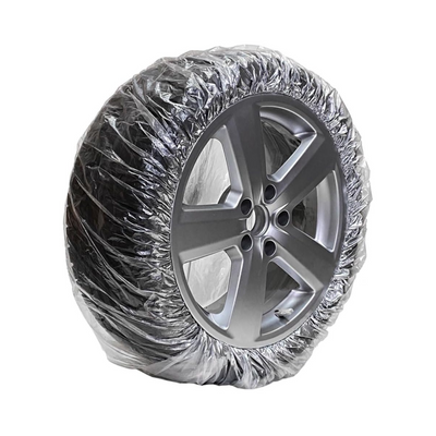 E-Tech Alloy Wheel Refurbishment Tyre Mask – 5‑Pc Set with Insertion Tool – for Alloy Wheel Refurb & Spare Wheel Covers - Up to 24″