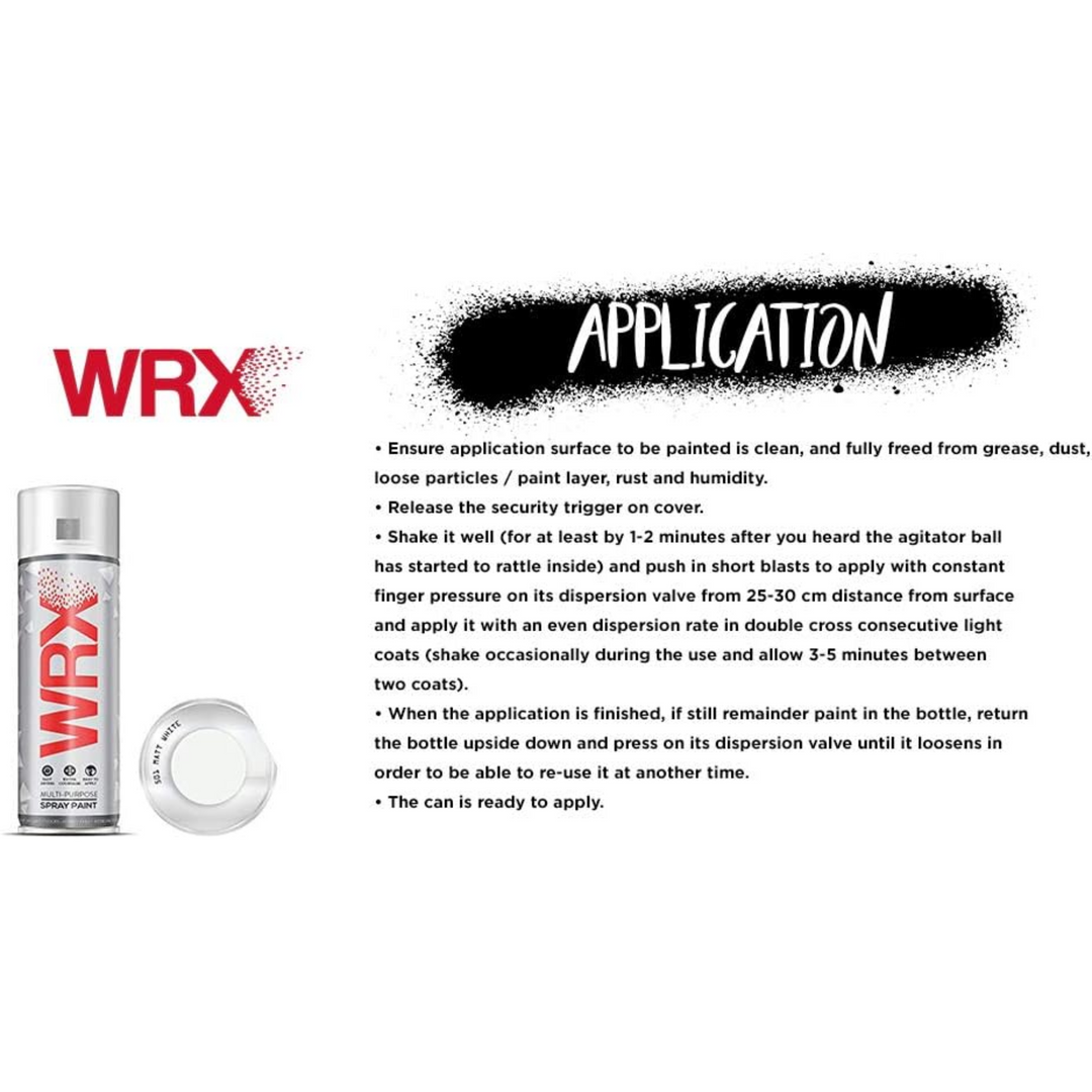 1x WRX Grey Multi‑Purpose Spray Paint – High‑Coverage Acrylic Aerosol for Metal, Plastic, UPVC, Wood & More – Fast‑Drying with Micromist Nozzle