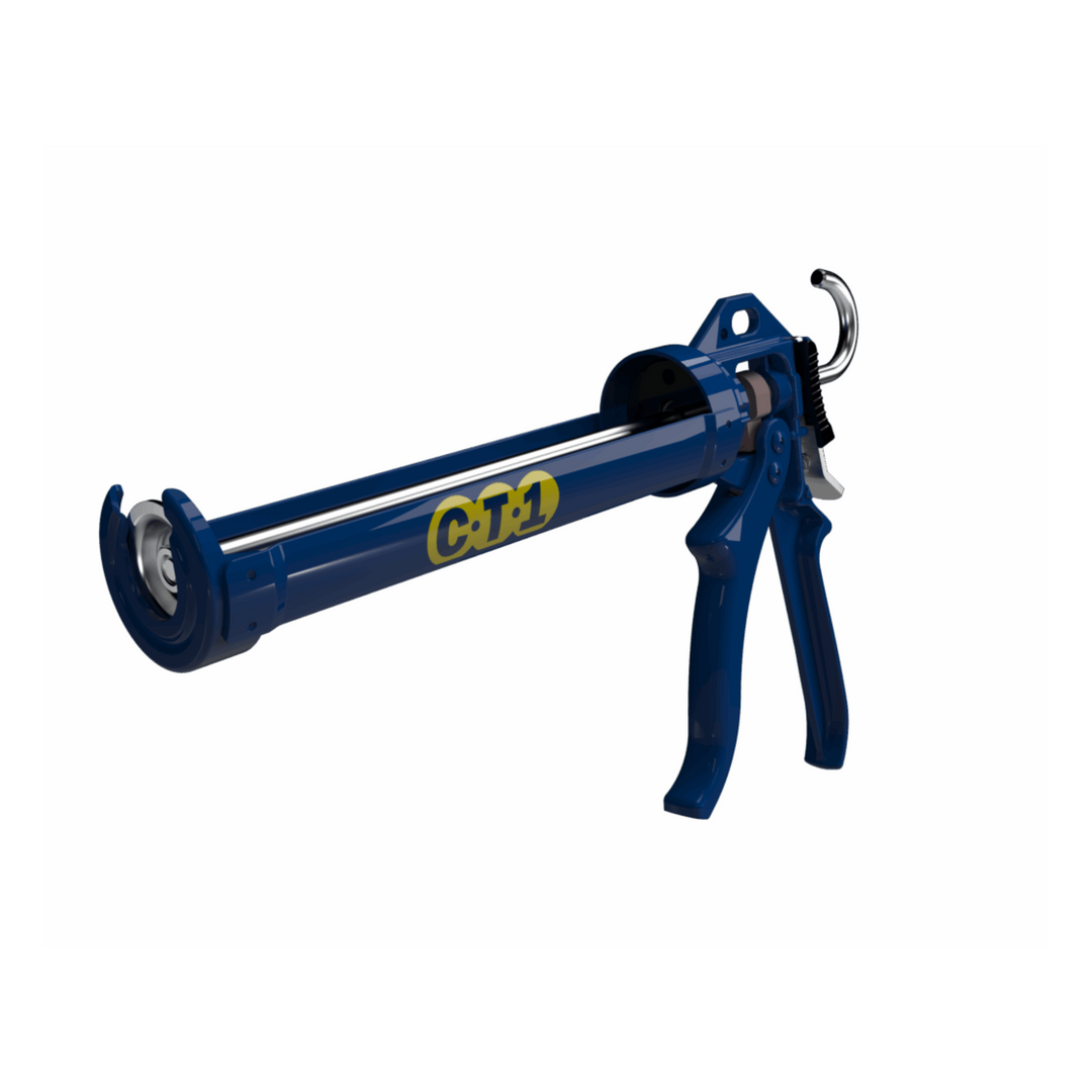 3.5 kN CT1 Professional Sealant & Caulking Gun – Reinforced Steel Frame, Rotating 360° Cradle, 18:1 Dispensing Ratio