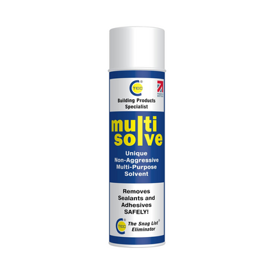 200ml MSV MULTISOLVE Multi Purpose Solvent Adhesive & Sealant Remover Clear CT1 (683042)