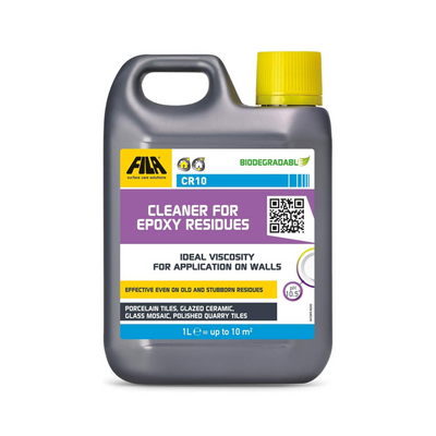 CR10 Epoxy Cleaner – High-Viscosity Cleaner for Epoxy Residue & Tile Stains – 1 Litre