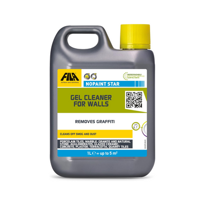 Fila No Paint Star – 1L Professional Water-Based Gel Graffiti Remover for Bricks, Cement & Natural Stone