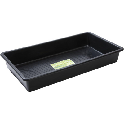100 x 55 x 15 cm Garland Titan Garden Tray Black – 65L Large Plastic Potting & Mixing Tray – Greenhouse & Gardening Workstation