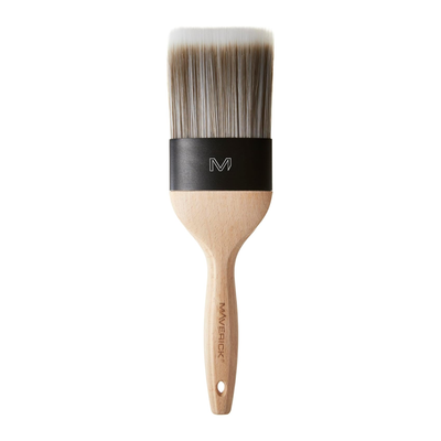 (PACK OF 1) 3" Maverick 105 Series X Professional Paint Brush 00105 – Straight Cut Oval Memex Head with FSC Wooden Handle