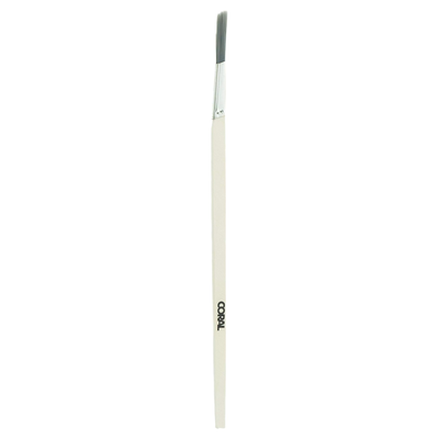 (PACK OF 1) Coral Precision 33471 Angled Lining Fitch Paint Brush 0.25" – Platinum Easy Clean Filaments for Fine Detailing