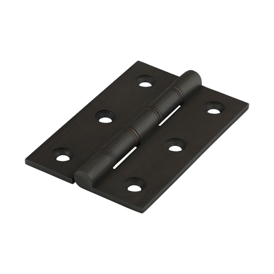 (BOX OF 1 PAIR) Double Phosphor Bronze Washered Butt Hinge – Solid Brass Bronze – Smooth Silent Door Operation