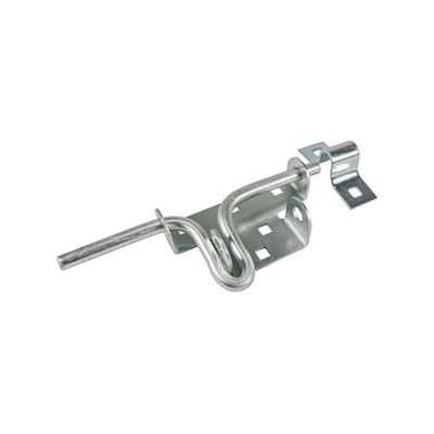 185mm (7 5/16") Slide Action Padbolt – Zinc Plated Carbon Steel Gate & Door Bolt – Padlockable Security Latch (PACK OF 1)