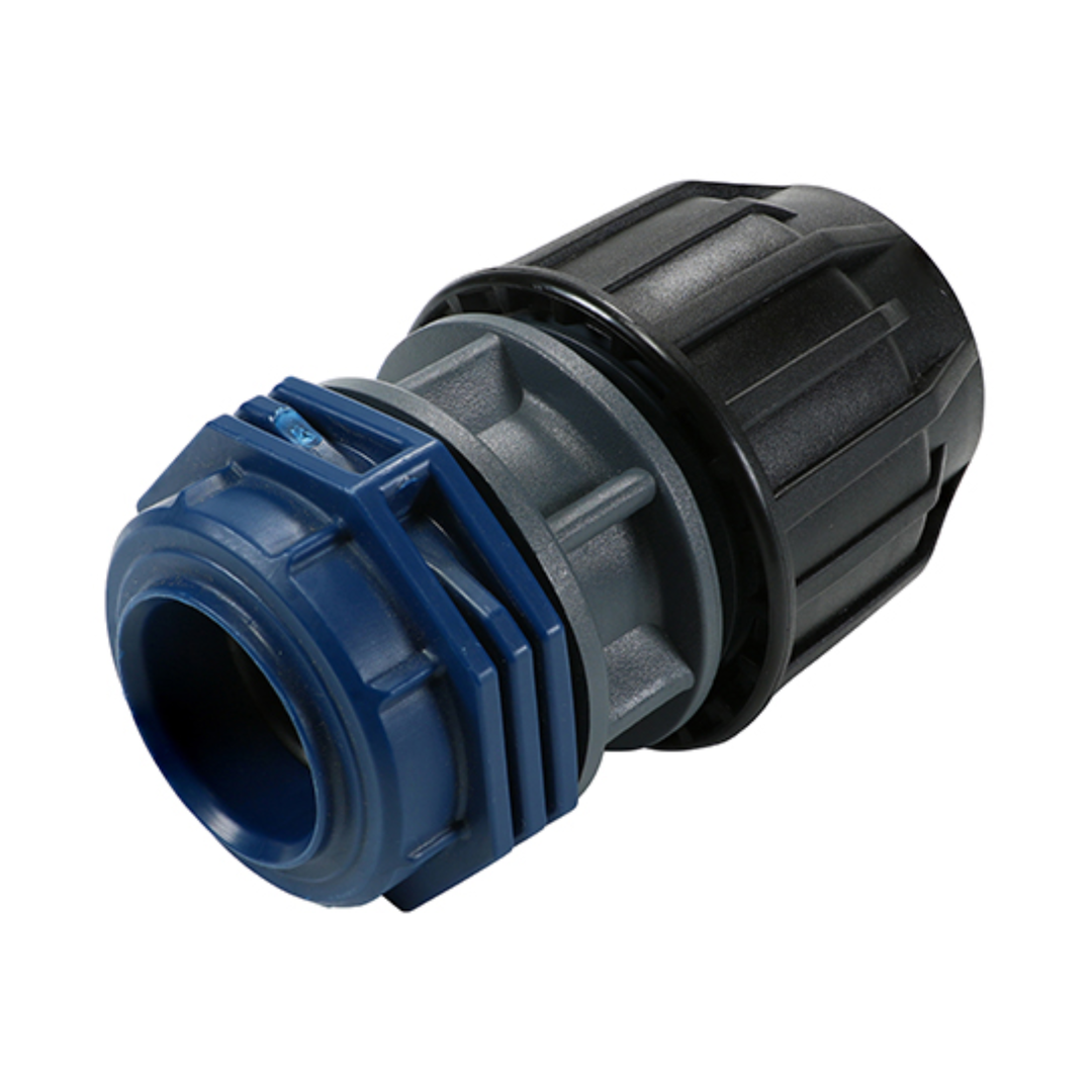 25 x 22mm Copper Adaptor – MDPE to Copper Pipe Connector | WRAS Approved Push-Fit Water Fitting | 1 Each