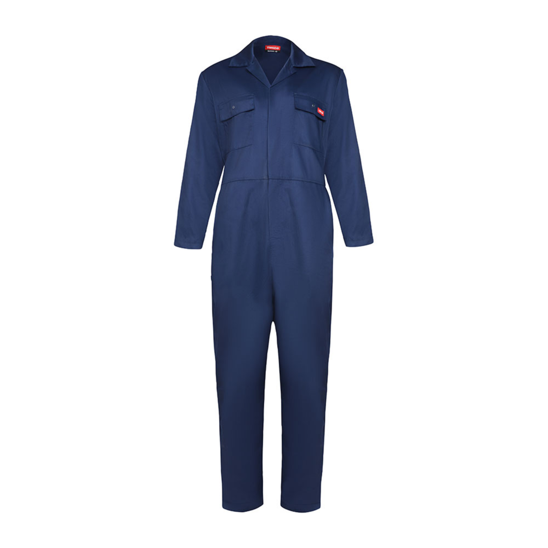 Yardsman Overalls Chest | Blue Lightweight Boiler Suit General Purpose Coveralls for Cleaning & Automotive