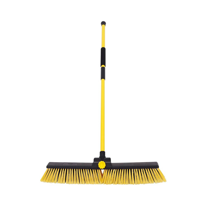 Charles Bentley Garden Broom - 24 Inch Bulldozer Brooms Floor Scrub Brushes for Artificial Grass