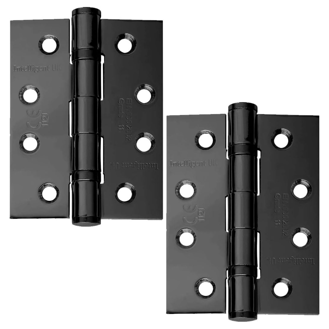 3Inch Ball Bearing Fire Door Hinge (75mm x 50mm) Internal Doors (Bla Fixings Direct