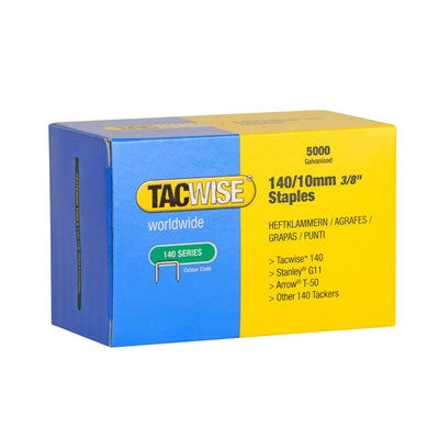 Tacwise 140 Series 10mm Heavy Duty Staples 342 (5000)