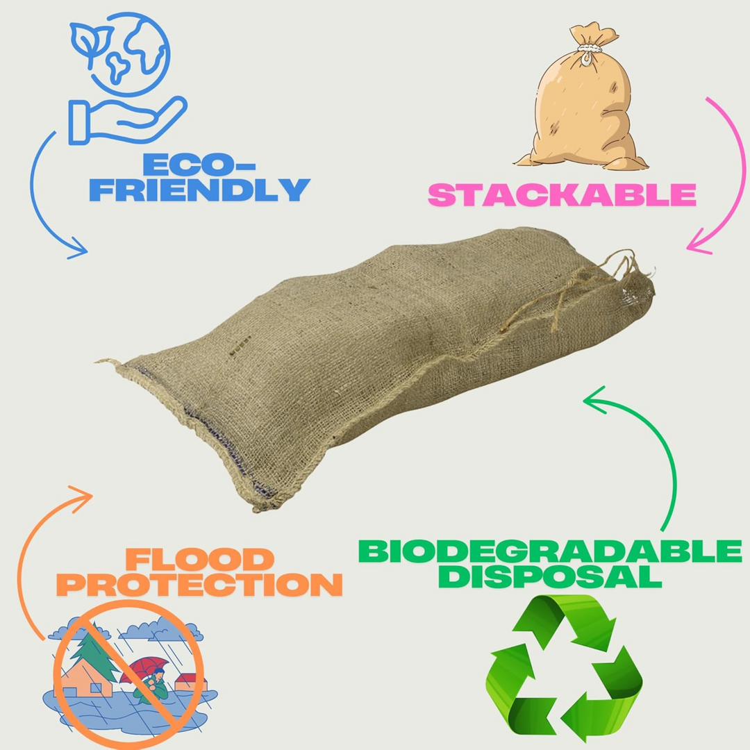34 x 74cm Natural Burlap Sacks - Eco-Friendly Hessian Potato Sacks, Coffee Sacks - Drawstring Jute Bags