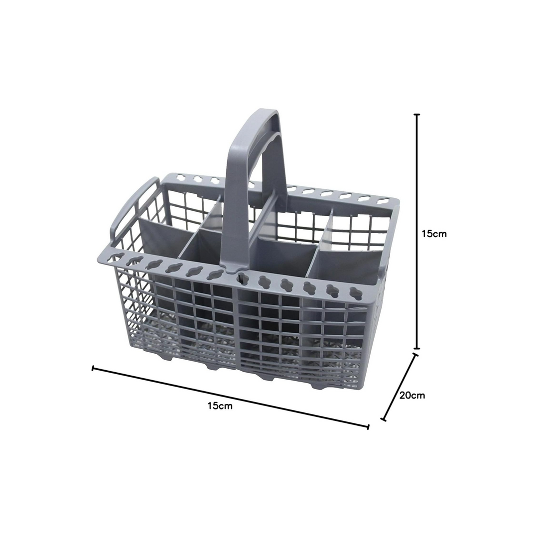 E-Parts - Universal Dishwasher Cutlery Basket  230mm(W), 180mm(H) with 220mm Handle