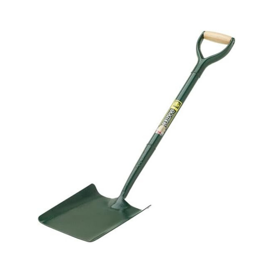 Bulldog Shovel Square Mouth Digging Spade - for Fence Post Digger Garden Spade Metal Shovel Garden Tools