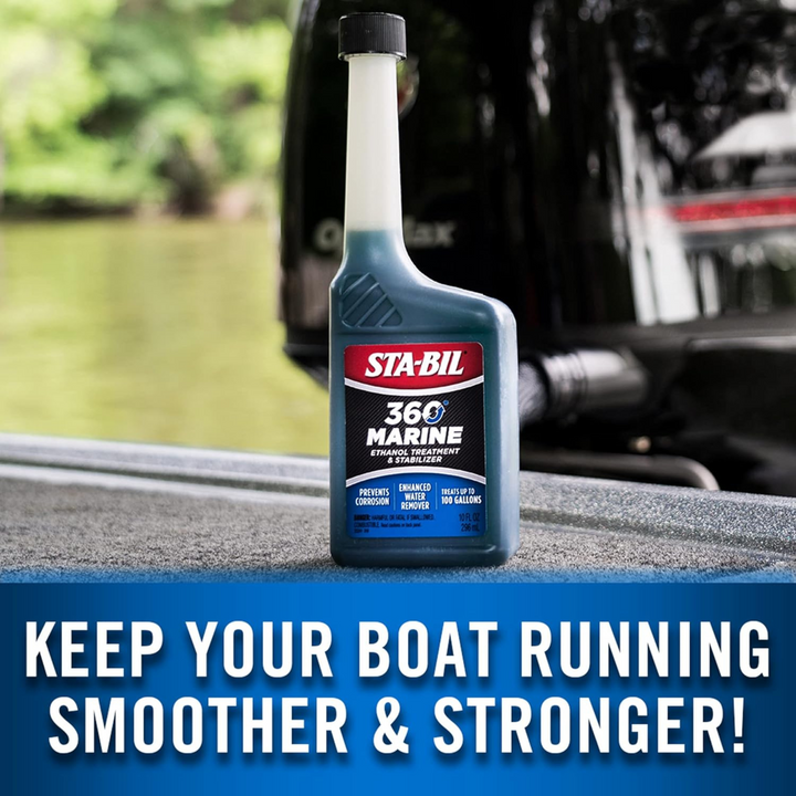 Stabil - 360 Marin Boat Fuel Stabilizer & Fuel Additive 10fl oz