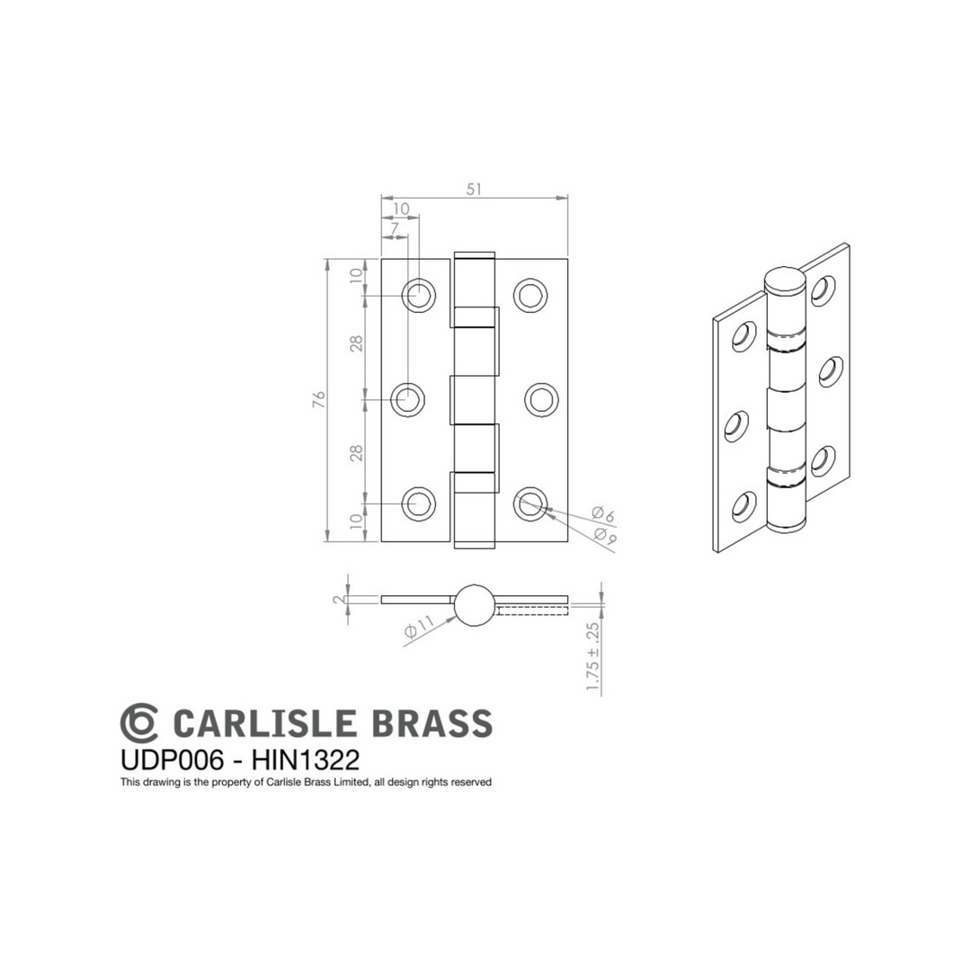 Carlisle Brass - Belas Door Handle Set Tubular Latch Ultimate Pack 76mm