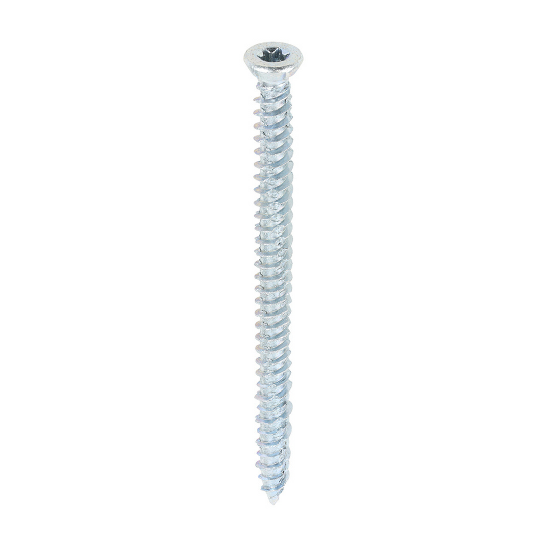 Concrete Screws Flat Countersunk - Zinc Coated TX30