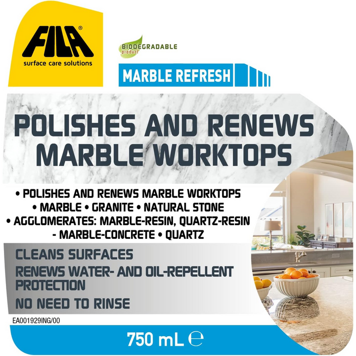 Fila - Marble Refresh - Ideal for Granite  Quartz and All Natural Stone