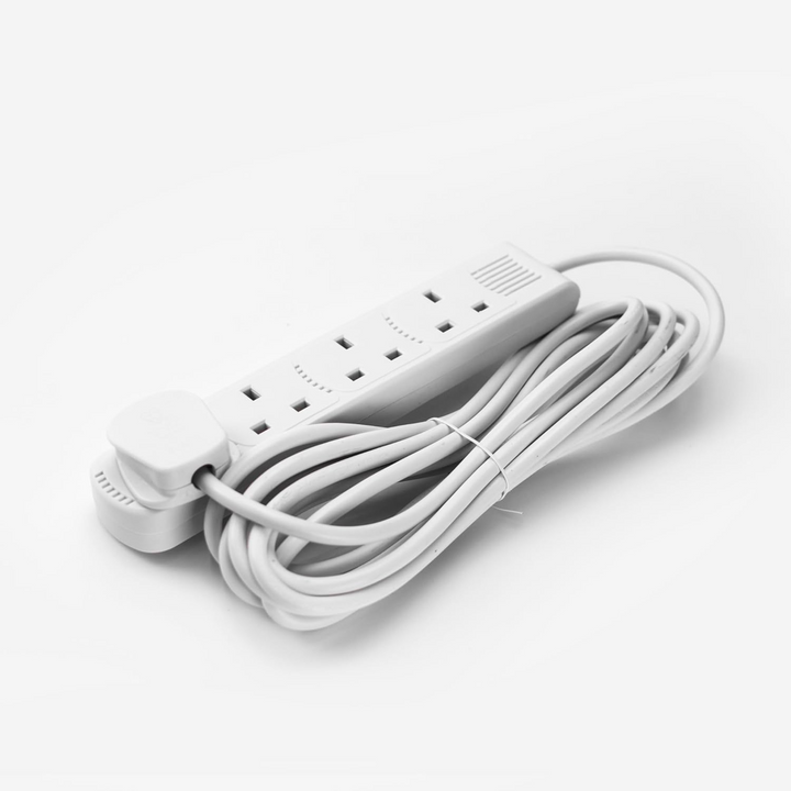Extension Leads By Status - 5m Extension Cable Multi Socket Plug 4 way Surge Protected Extension Lead
