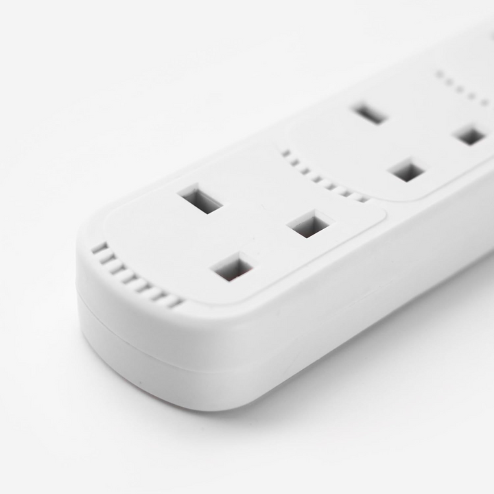 Extension Leads By Status - 5m Extension Cable Multi Socket Plug 4 way Surge Protected Extension Lead