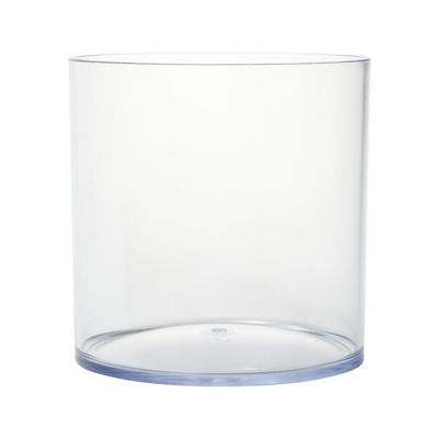 OASIS® clear acrylic vase (14.5 x 15cm)