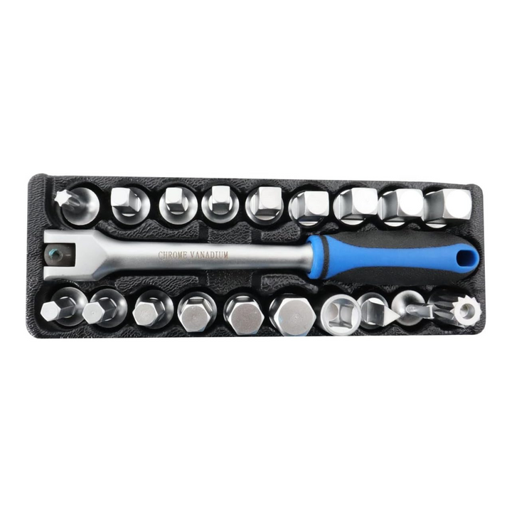 3/8"20PC Drain Plug Sump Key Set