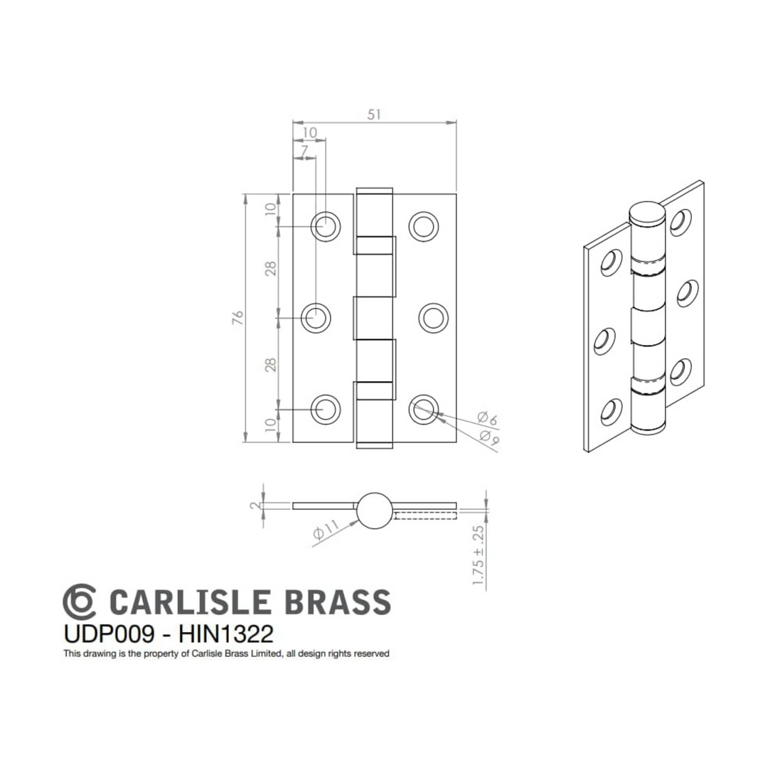 Carlisle Brass - Tavira Door Handle Set Tubular Latch Ultimate Pack 76mm