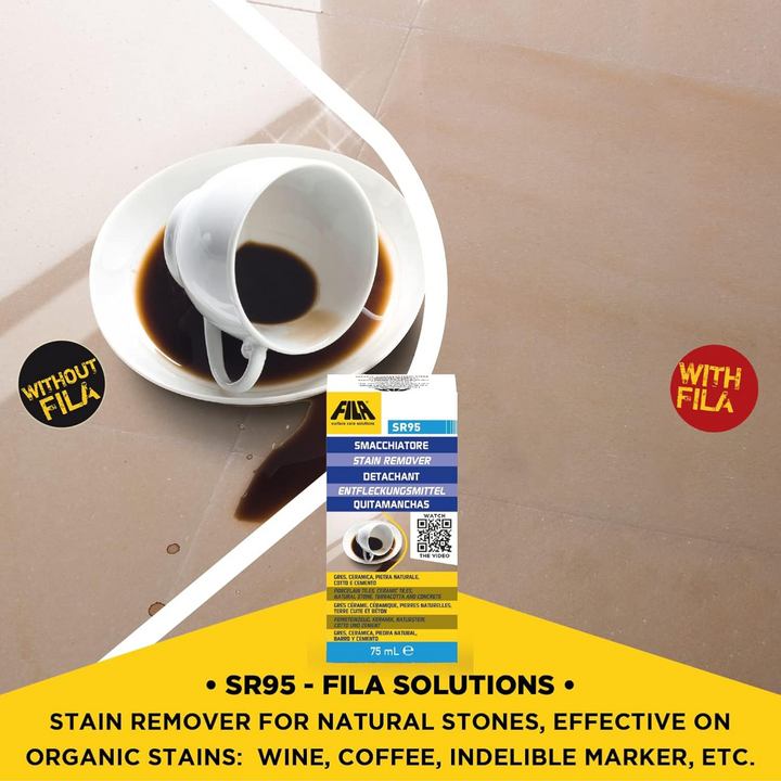 Fila - 75ml SR95 Coffee, Wine & Drinks on Marble Stain Remover