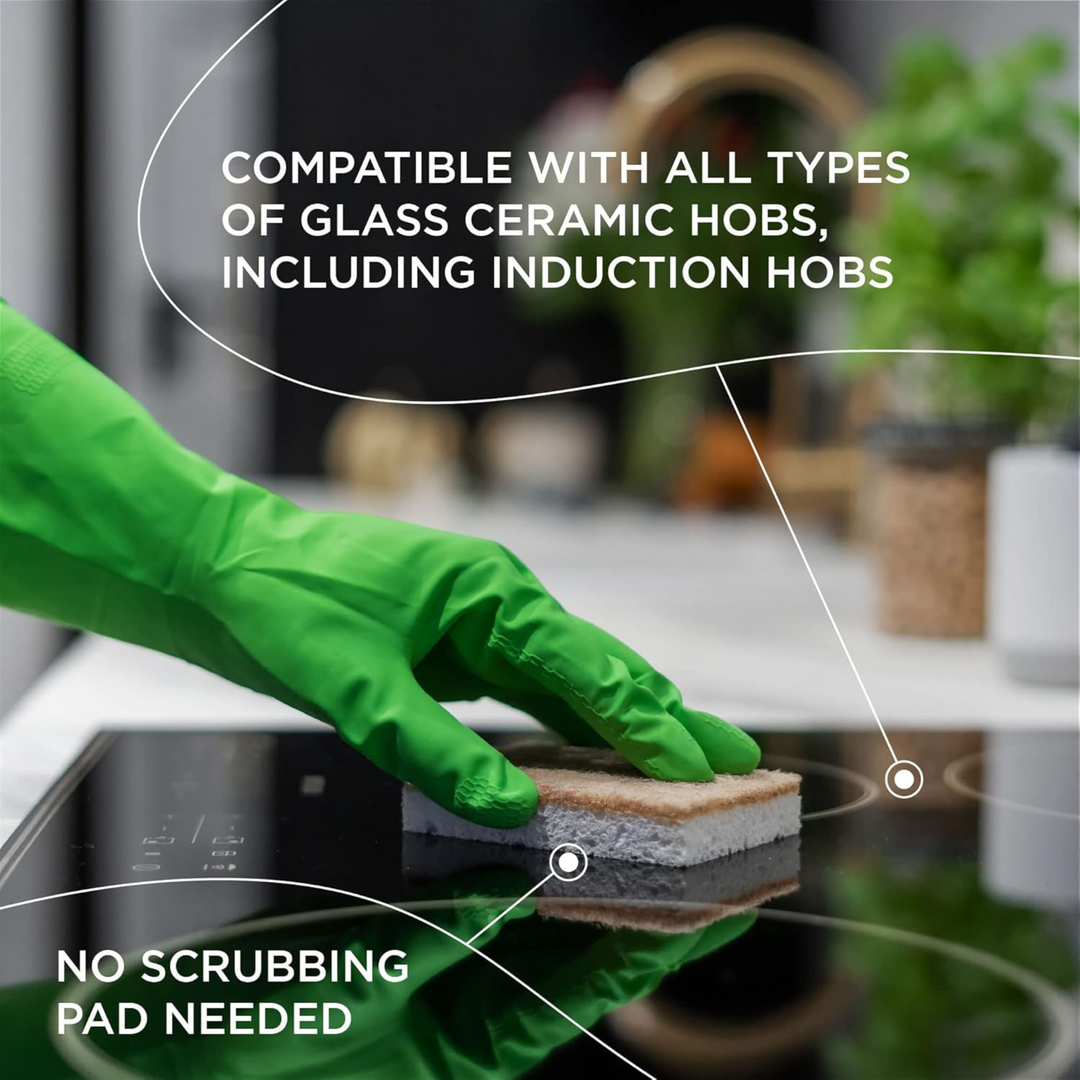 Nordicare - 250ml Hob Cleaner for Glass & Ceramic Polish Induction Stove Top Cleaner