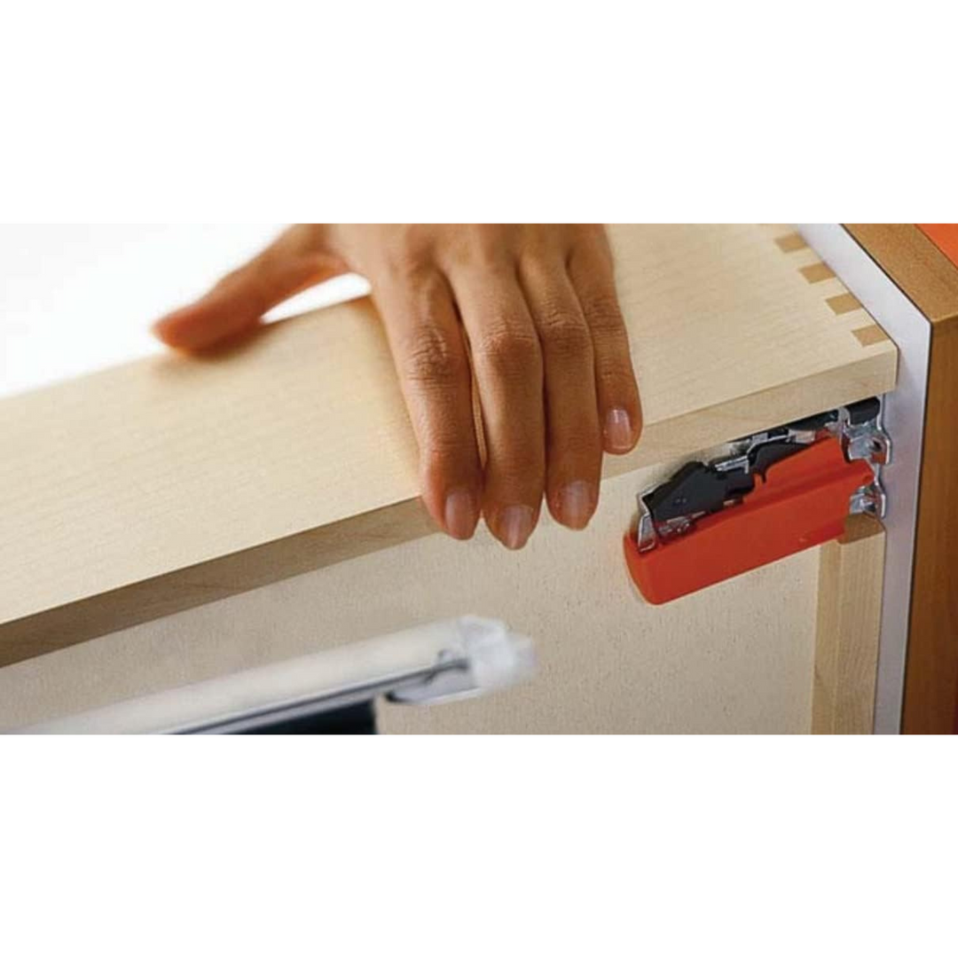 Blum T51.1700 Tandem Front Locking Device for Drawer Runners (Orange)