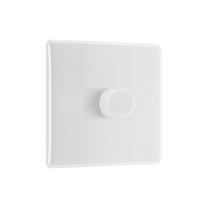 BG Electrical - 881 Single 2 way push 200W Dimmer Switch