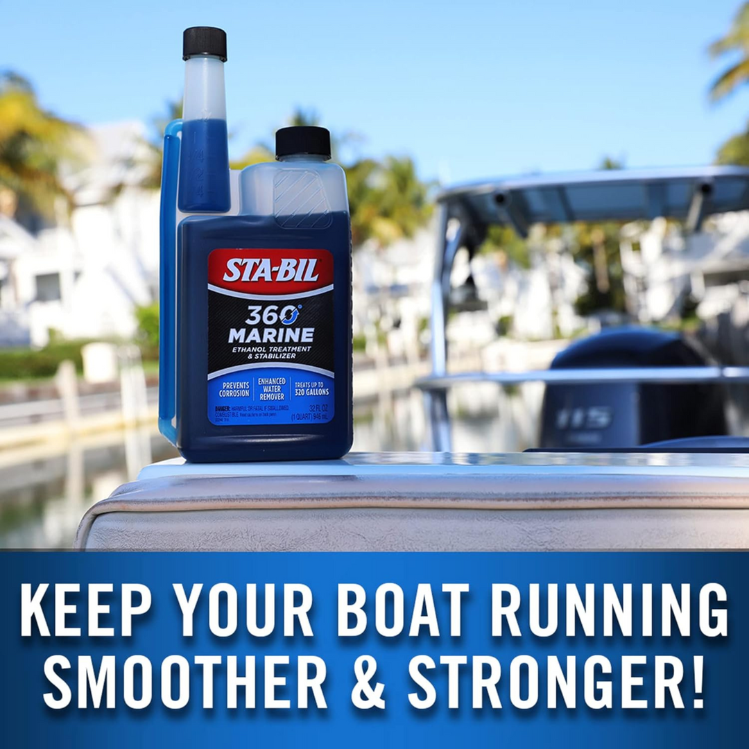 Stabil - 360 Marin Boat Fuel Stabilizer & Fuel Additive 32fl oz