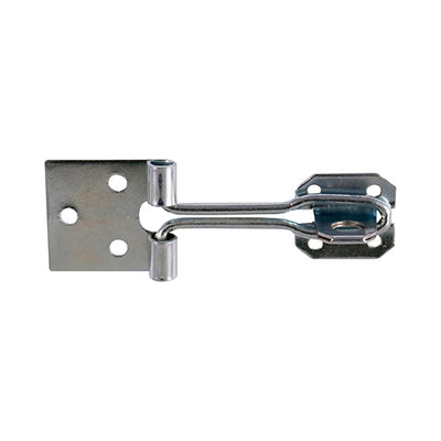 Wire Pattern Hasp & Staple – Zinc Plated Locking Latch for Sheds & Toolboxes