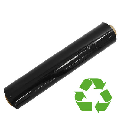 500mm x 240m Black Heavy Duty Shrink Wrap 17mu Pallet Wrap