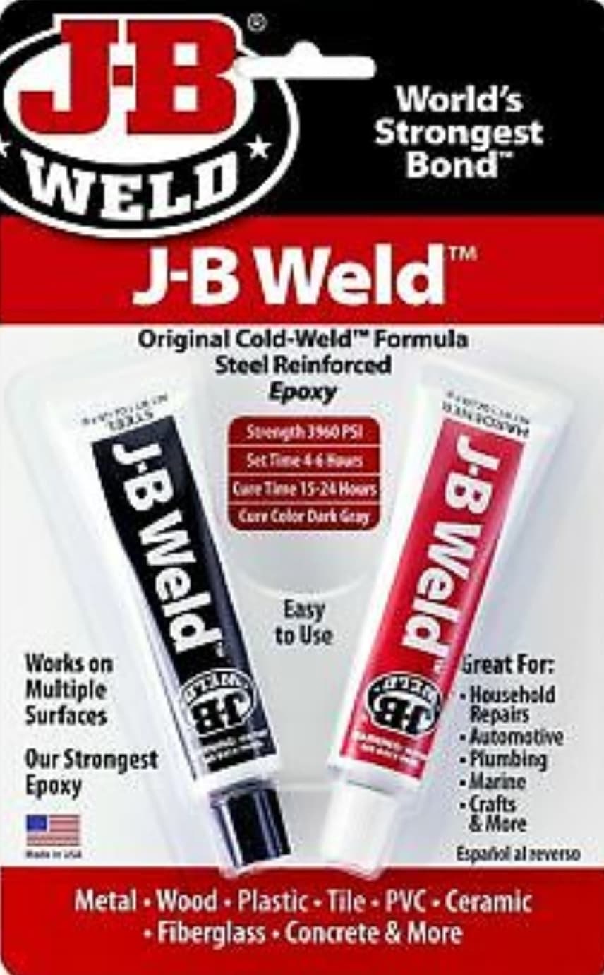 JB Weld Original Cold-Weld 8265-SUK Steel Reinforced Epoxy - Dark Grey