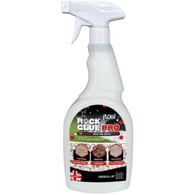 750ML Rock Glue Pro heavy-duty gravel binder and joint sealer for driveways and garden paths.